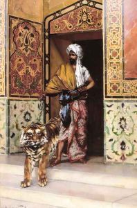 The Pashas Favourite Tiger by Rudolph Ernst