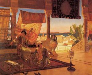 The Terrace by Rudolph Ernst