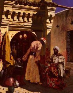 The Rug Merchant by Rudolph Ernst