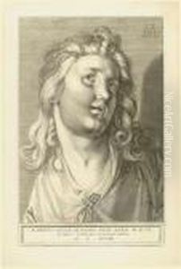 Verklarter Mannl by Aegidius Sadeler or Saedeler