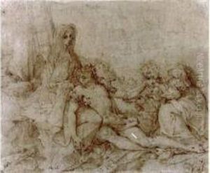 Pieta by Aegidius Sadeler or Saedeler