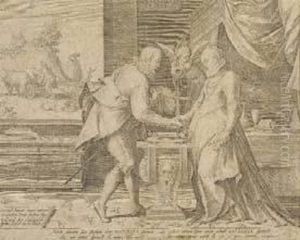 Allegoria Del Matrimonio by Johannes I Sadeler