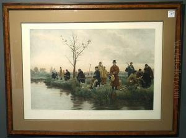 A Pegged-down Fishing Match - view 1