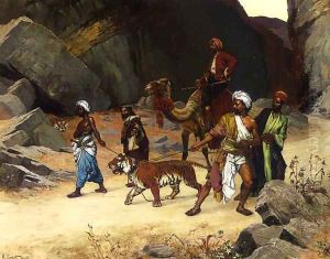 The Return from the Tiger Hunt by Rudolph Ernst