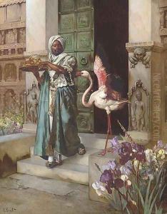 Entering the Palace Gardens by Rudolph Ernst