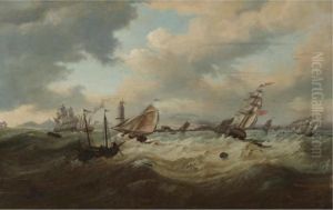 Shipping In A Stiff Breeze, Dublin Bay