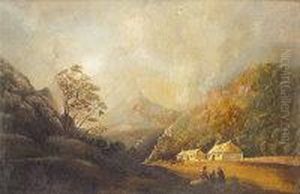 Soldier And Female At The Scalp, Co. Wicklow