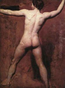 Academic Male Nude by William Etty