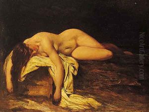 Nude Woman Asleep by William Etty