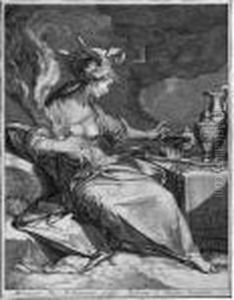 Vanitas, Vanitatum Et Omnia Vanitas by Jan Pietersz. Saenredam