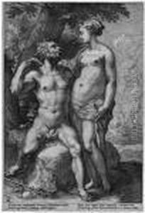 Pluto Und Proserpina by Jan Pietersz. Saenredam