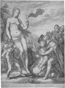 Die Verehrung Der Venus by Jan Pietersz. Saenredam