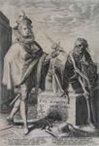 Der Tod Uberrascht Einen Jungen Mann by Jan Pietersz. Saenredam