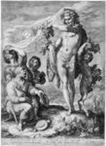 Bacchus by Jan Pietersz. Saenredam