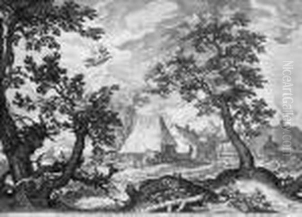 Prachtvoller, Kraftiger Und Gegensatzreicher Druck Mit Rand - view 1