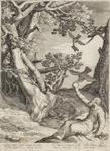 Elias In Der Wildnis Von Den Raben Gespeist