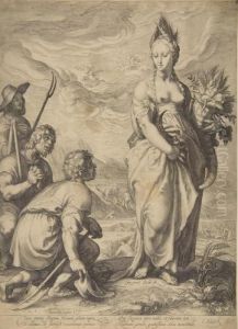 Ceres, Von Den Landleuten Verehrt.
