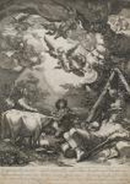 Adoration Of The Shepherds (bartsch 24) - view 1