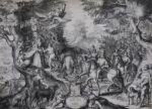 Allegory Of The Flourishing State Of The United Provinces by Jan Pietersz. Saenredam