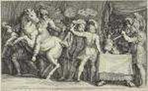 The Arrival Of Furius Camillus by Jan Pietersz. Saenredam