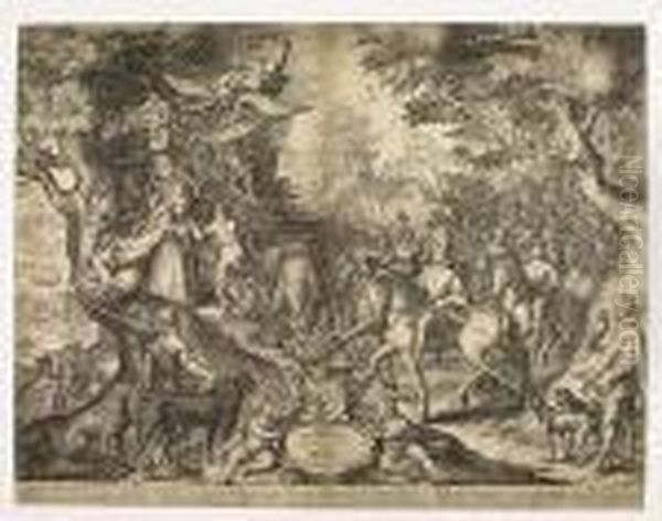 Allegory Of The Flourishing State Of The United Provinces<</b> - view 1