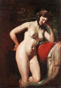 Study of a Female Nude - Contemplation by William Etty