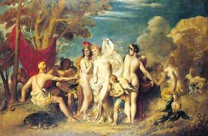 The Judgement Of Paris by William Etty