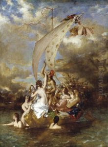 Youth at the Prow, Pleasure at the Helm by William Etty