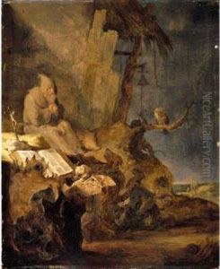 The Temptation Of St. Anthony by Cornelis Saftleven