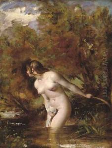 Musidora (The Bather) by William Etty