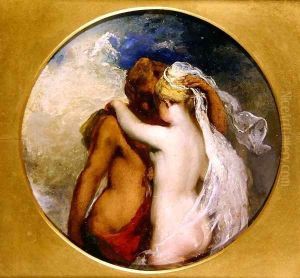 Nymph and Satyr by William Etty