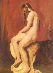Study Of A Female Nude by William Etty