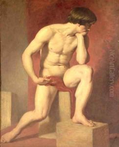 A Male Nude by William Etty