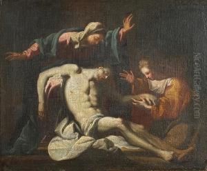 The Lamentation Of Christ by Giovanni Camillo Sagrestani