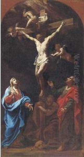 The Crucifixion; A Modello For An Altarpiece - view 1