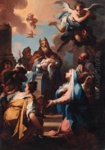 The Presentation In The Temple by Giovanni Camillo Sagrestani