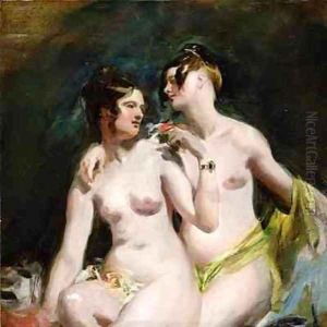 Two Female Nudes by William Etty