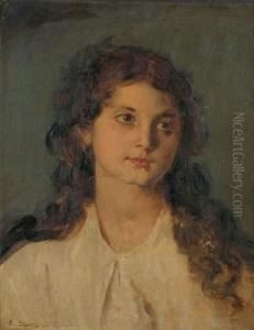 Portrait D'une Jeune Fille De Capri