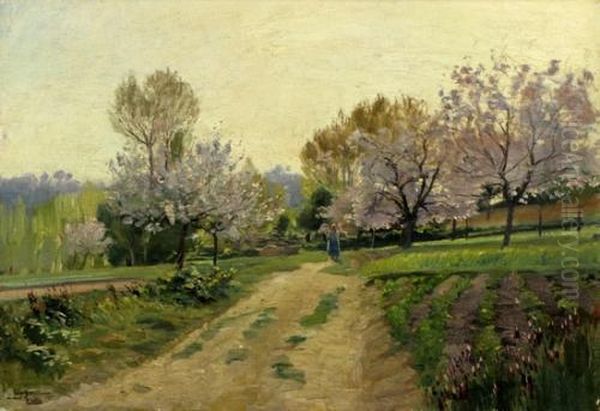 St. Germain In The Evening - view 1