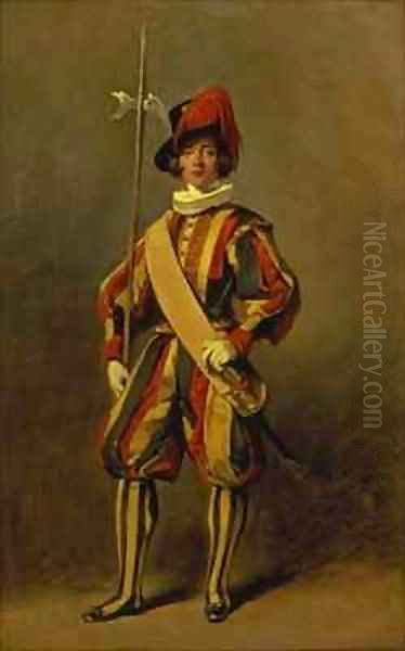 A Swiss Papal Guard - view 1
