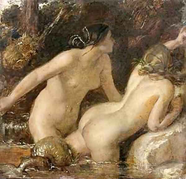 Nymphs with a Sea Monster - view 1