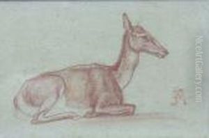 Doe by Charles Edme Saint-Marcel-Cabin