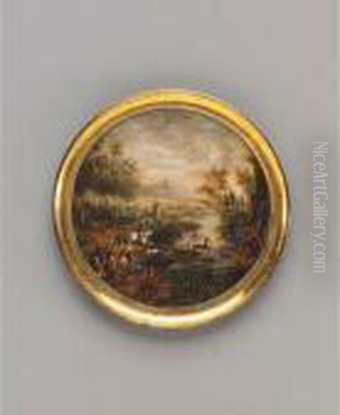 A Landscape With Stag Hunt - view 1
