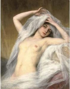 Le Reve D'une Croyante by Gaston Casimir Saint-Pierre