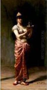 Femme Orientale by Gaston Casimir Saint-Pierre