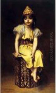 Jeune Femme Ottomane by Gaston Casimir Saint-Pierre