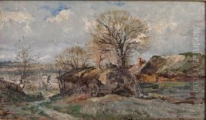 Paysage by Henri Saintin