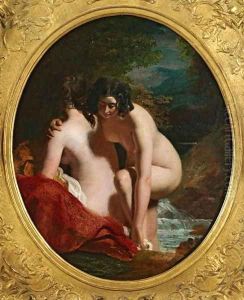 Two Girls Bathing by William Etty
