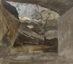 Rocky Landscape by Friedrich Salathe