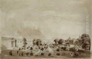 Vue Du Jardin Des Plantes by Friedrich Salathe